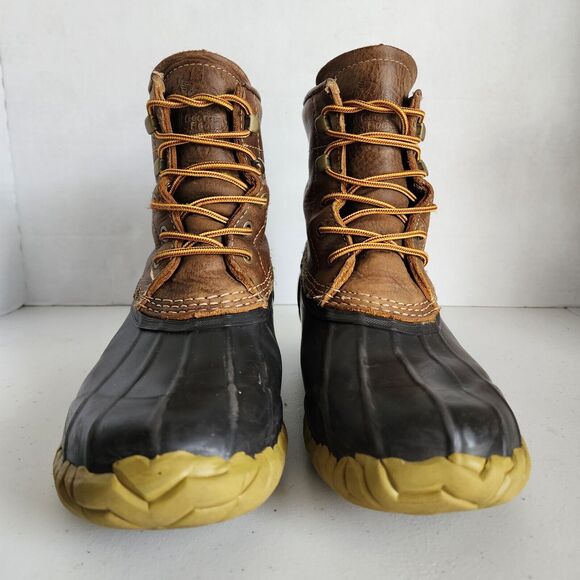 Georgia Marshland Duck Work Boot Unisex Mens 6 Womens 8 Brown GB00274 - Picture 3 of 9